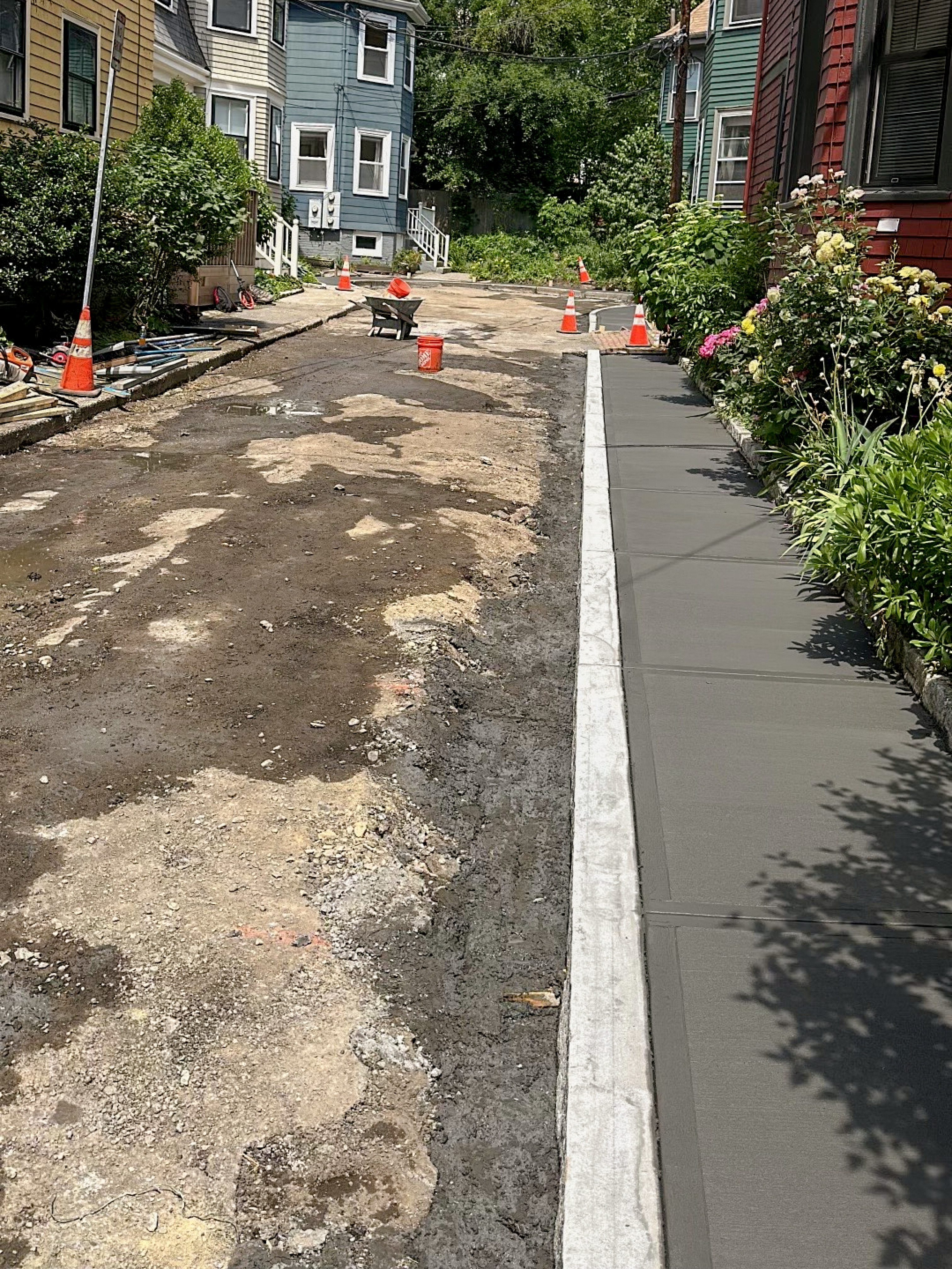 Sidewalk & Curb Installation II